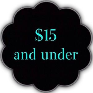 💥 $15 And Under sale!